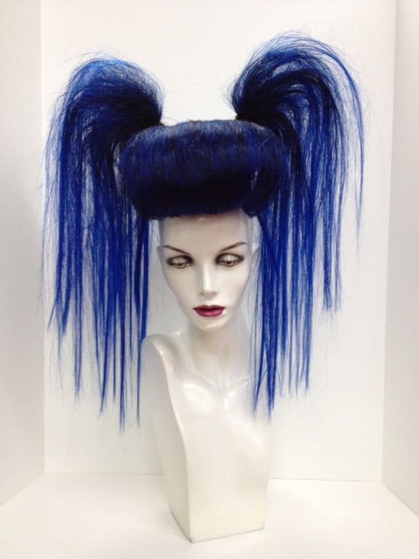Cobalt Horns wig