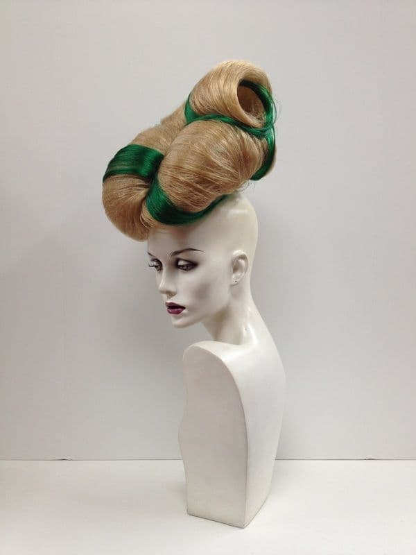 Emerald Spiral wig