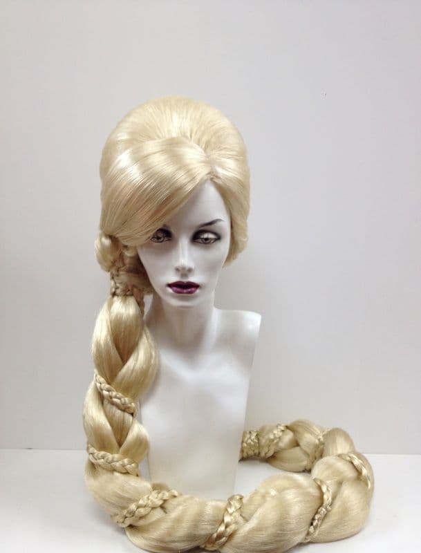 Golden Rapunzel wig