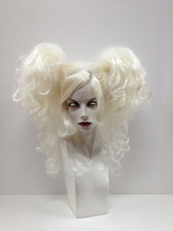 Ghost Pigtails wig