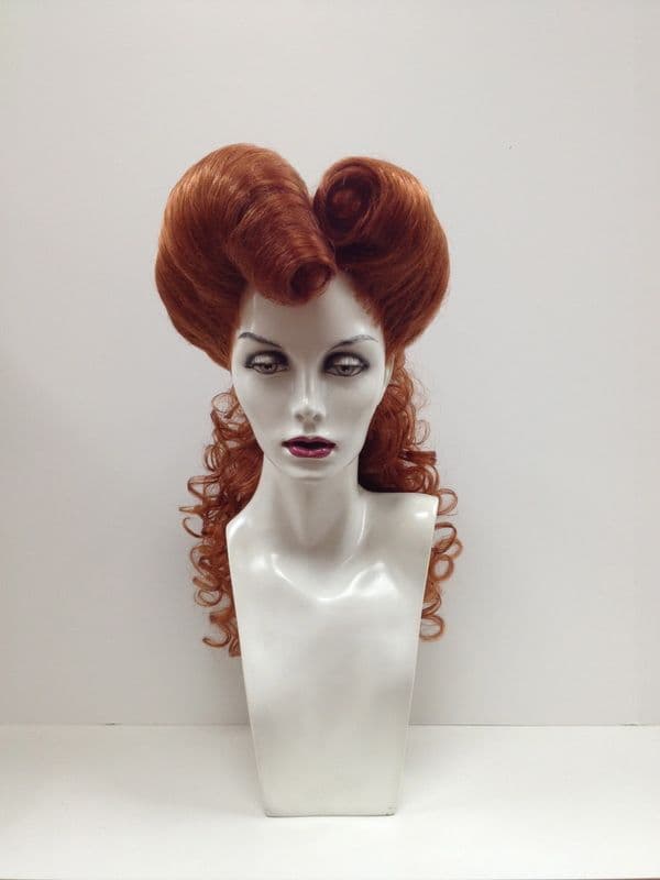 Copper Horns wig