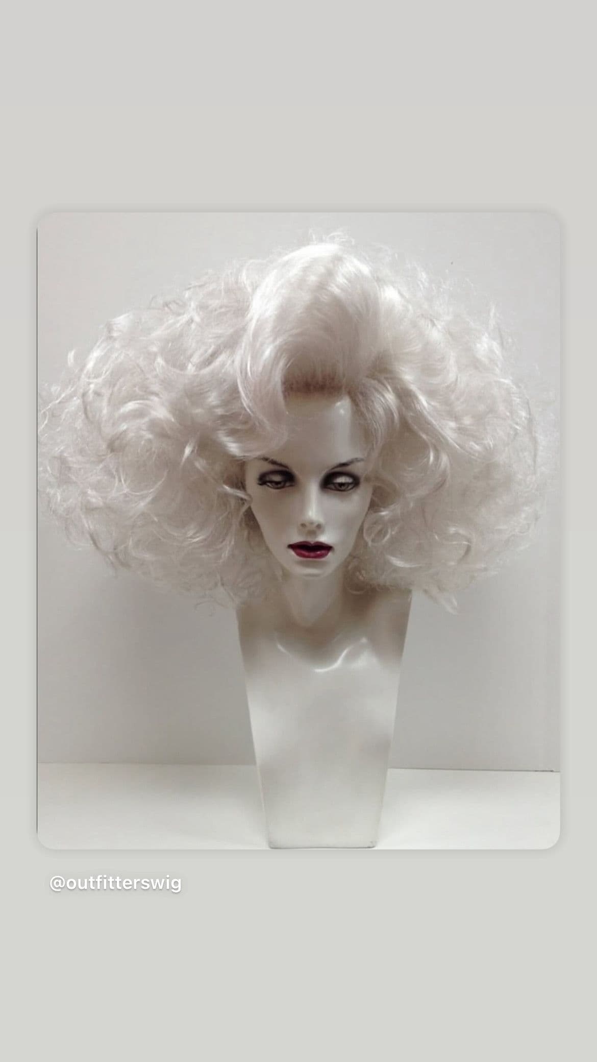 White Fury wig