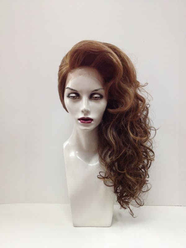 Crimson Cascade wig