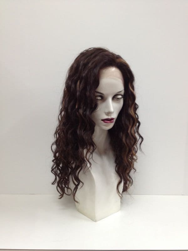 Walnut Spiral wig