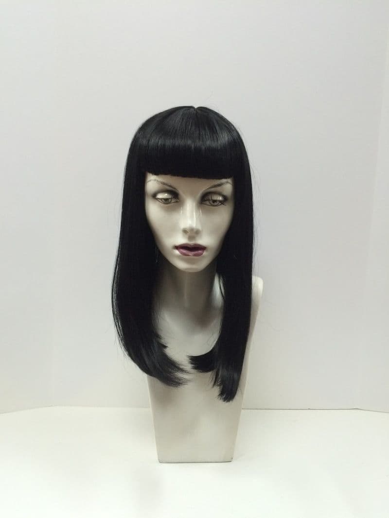 Raven Curtain wig