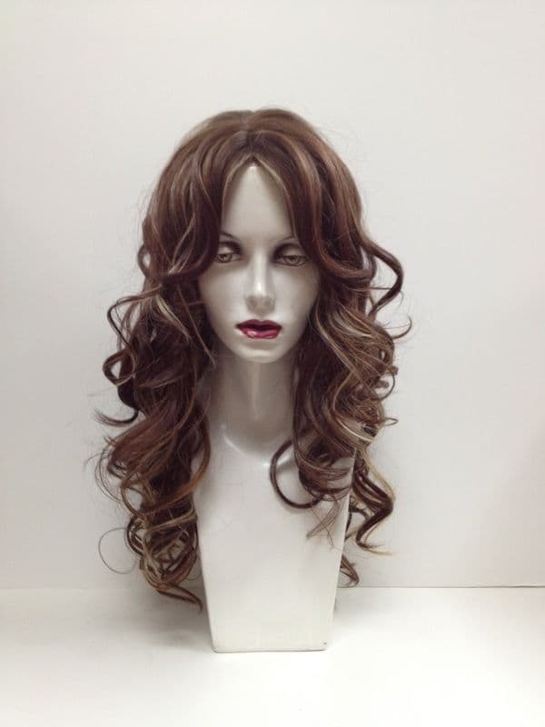 Toffee Spiral wig