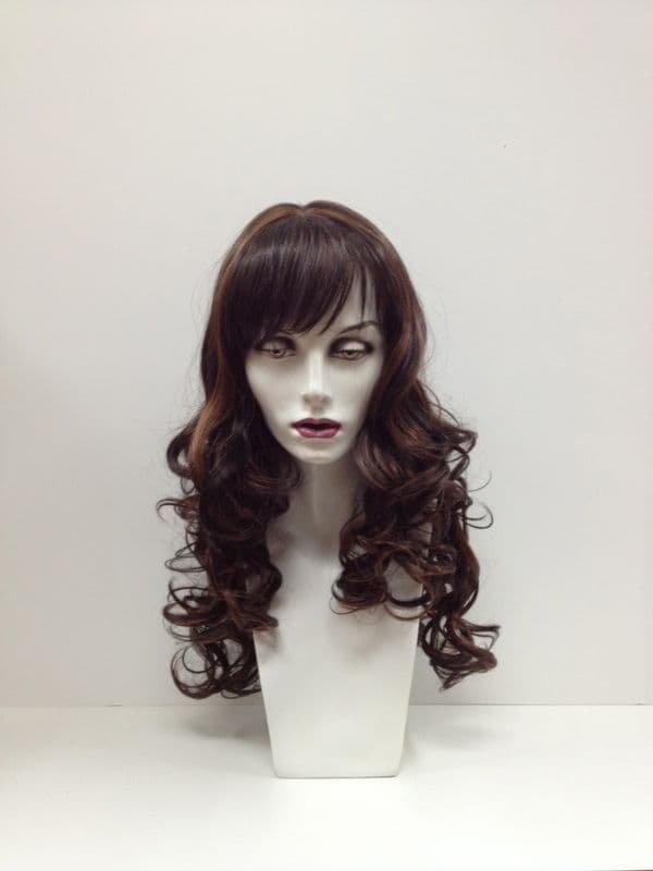 Mocha Spiral wig