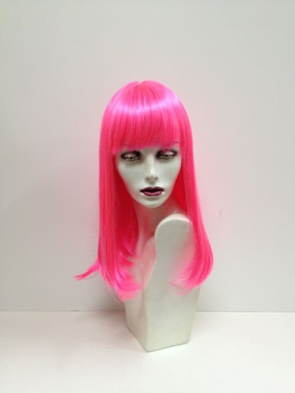 Neon Flamingo wig
