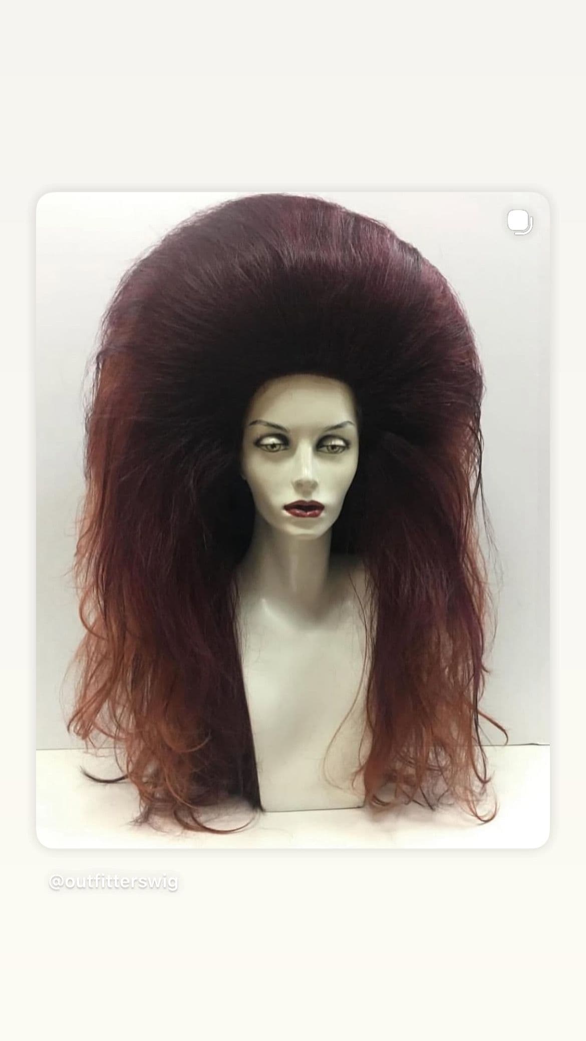 Crimson Typhoon wig