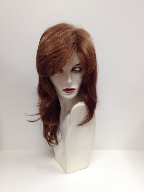 Copper Wildfire wig