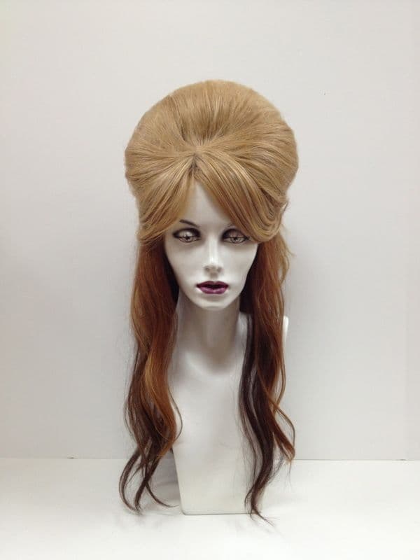 Caramel Beehive wig