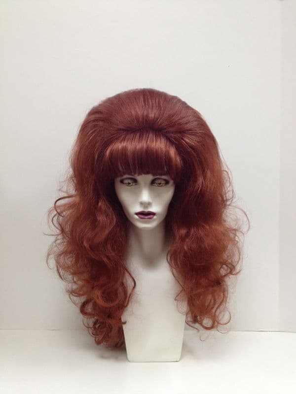 Auburn Bouffant wig