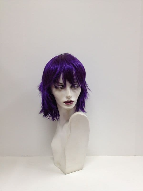 Indigo Blade wig