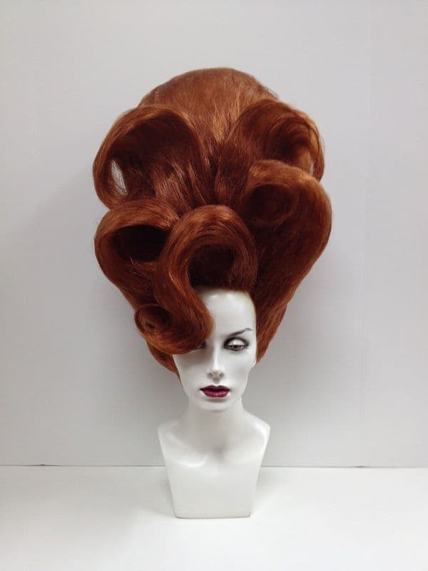 Copper Spiral wig