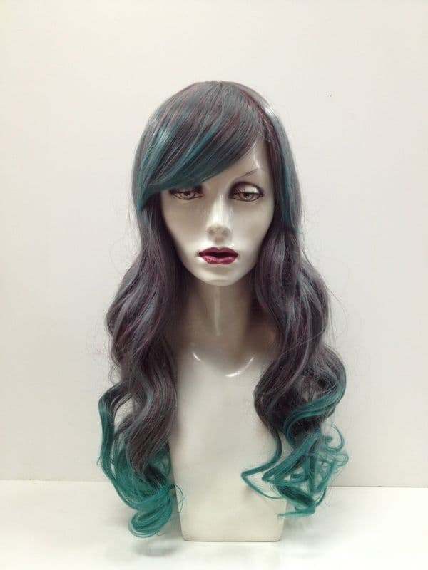 Midnight Mermaid wig