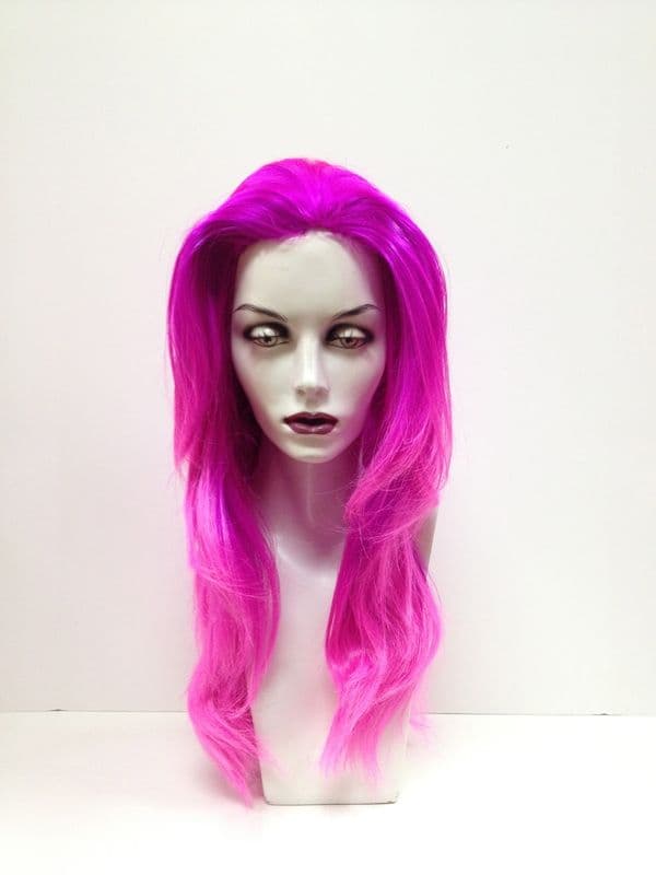 Magenta Reign wig